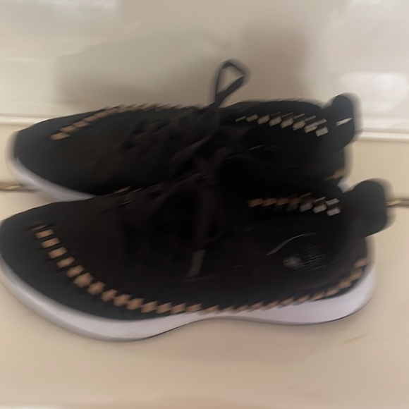 Suede sneakers, black, dressed once, very good condition - Picture 2 of 6